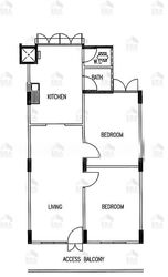 Blk 75 Bedok North Road (Bedok), HDB 3 Rooms #600253801